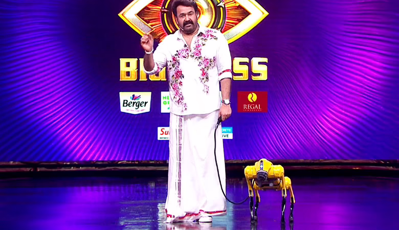 Mohanlal's Big Boss Bombshell: Ranjith's Shock Elimination & Robot Unveiling Rock Season 7!
